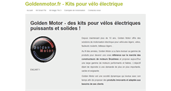 Desktop Screenshot of goldenmotor.fr